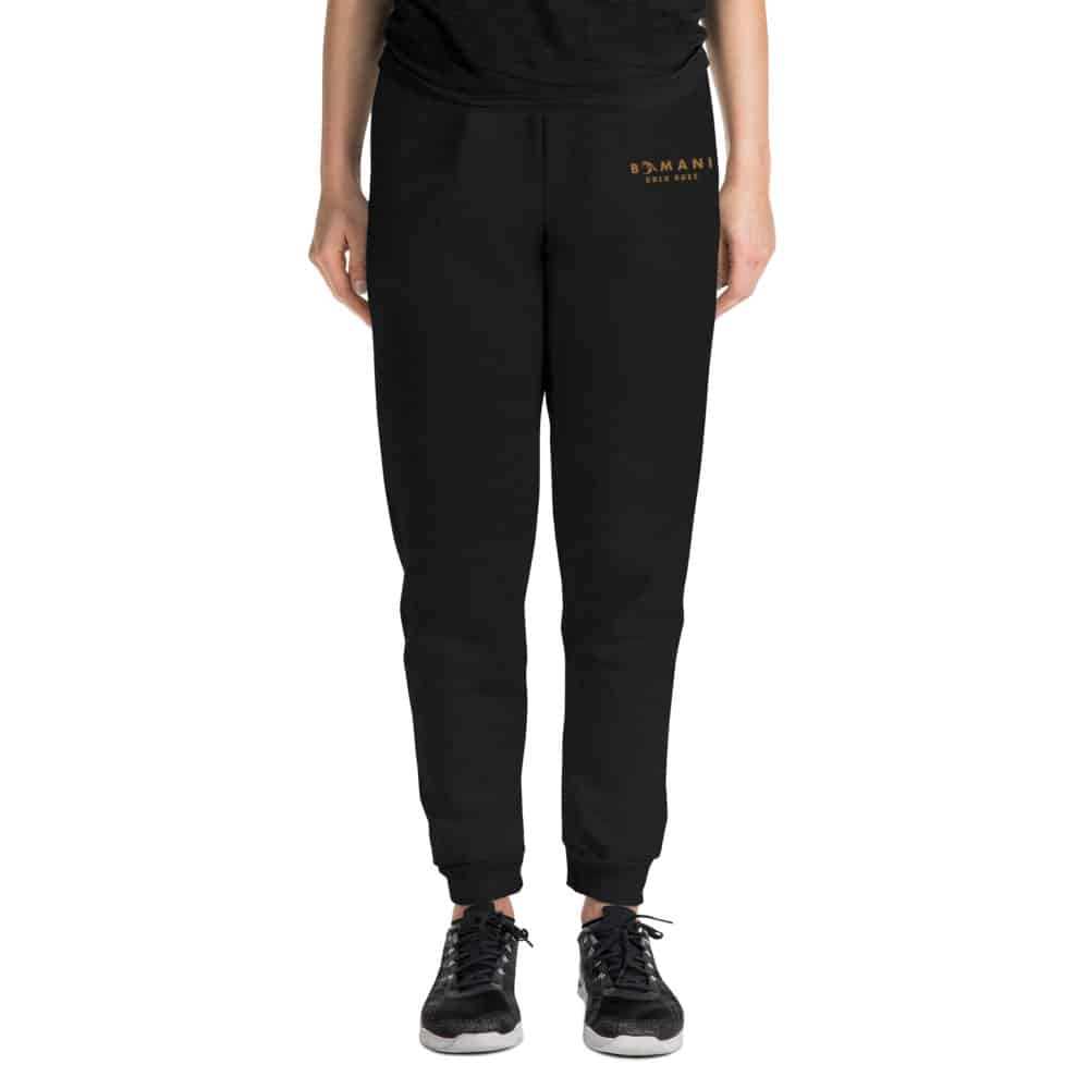 BOMANI - Unisex Joggers with Left Leg Embroidery