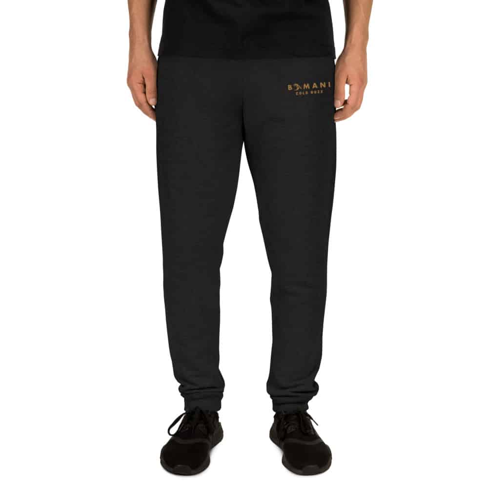 BOMANI - Unisex Joggers with Left Leg Embroidery